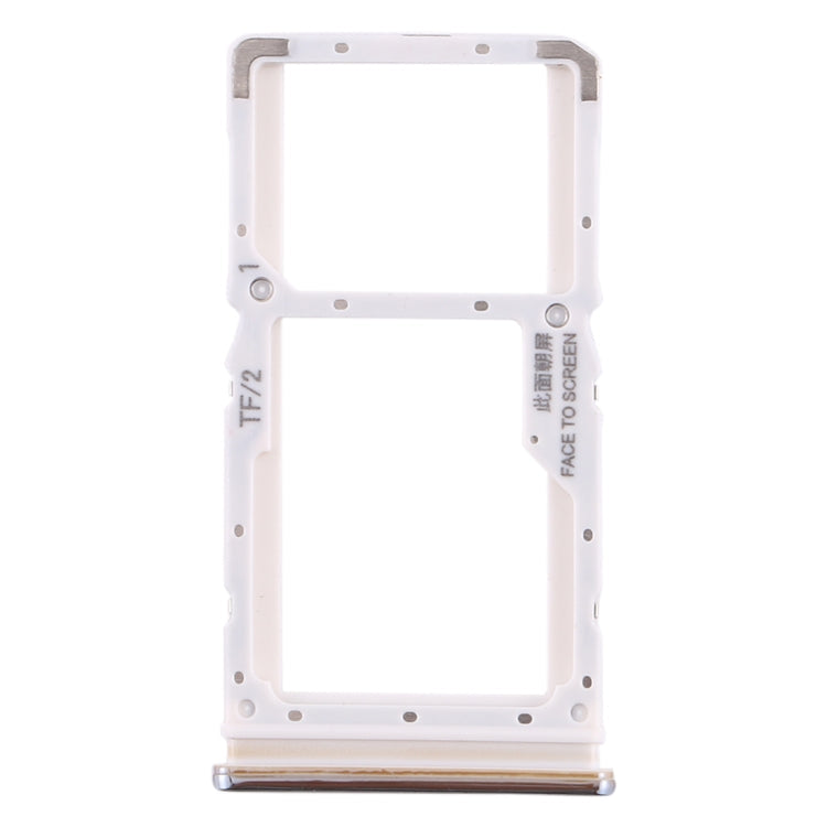 Replacement SIM Card Tray Set for Xiaomi Redmi Note 8 Pro (Silver)