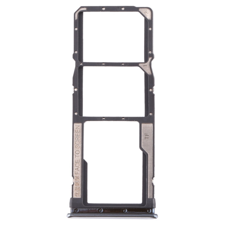 Silver SIM Card and Micro SD Card Tray for Xiaomi Redmi Note 8