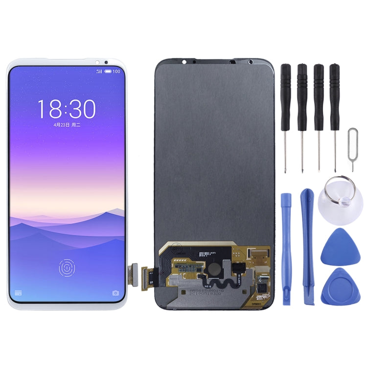 Full Assembly LCD Screen and Digitizer for Meizu 16XS in White