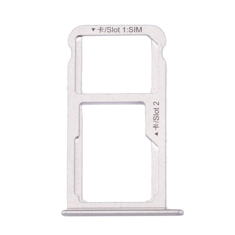 Replacement SIM Card Tray & Micro SD Card Tray for Huawei nova (Silver)