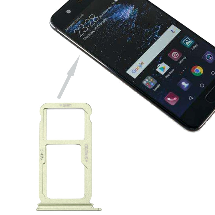 Huawei P10 Plus SIM Card Tray & SIM / Micro SD Card Tray (Green)