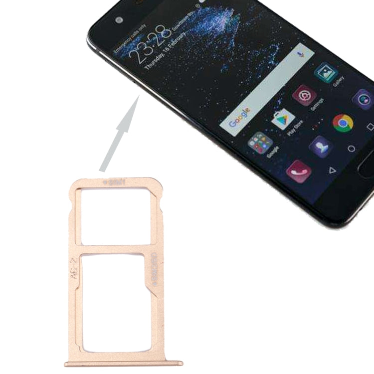 Huawei P10 Gold SIM Card & Micro SD Card Tray
