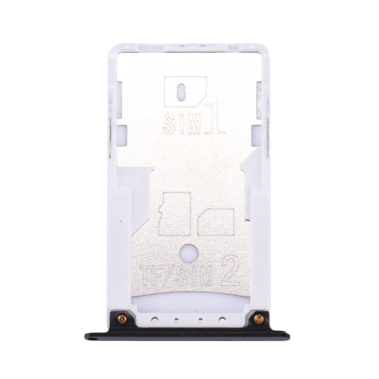 SIM & SIM / TF Card Tray for Xiaomi Redmi Note 4 (Black)