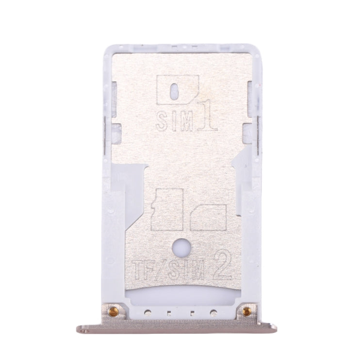 Gold SIM & TF Card Tray Replacement for Xiaomi Redmi Note 4