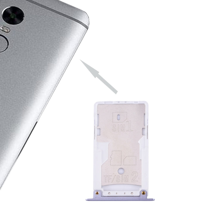 Grey SIM & Micro SD Card Tray for Xiaomi Redmi Note 4X