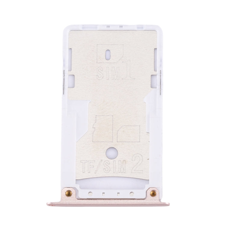 Gold SIM & SIM / TF Card Tray for Xiaomi Redmi 4X