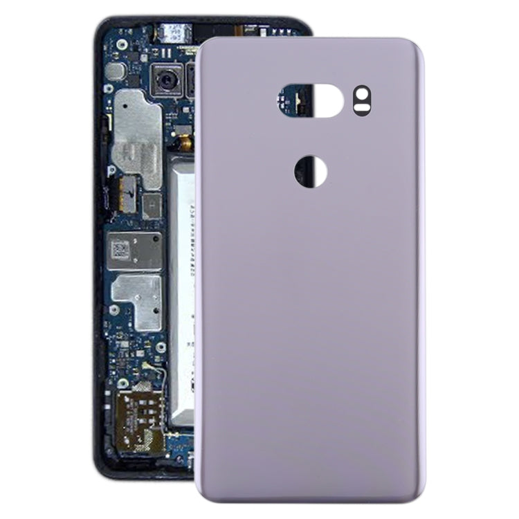Silver Battery Back Cover for LG V35 ThinQ