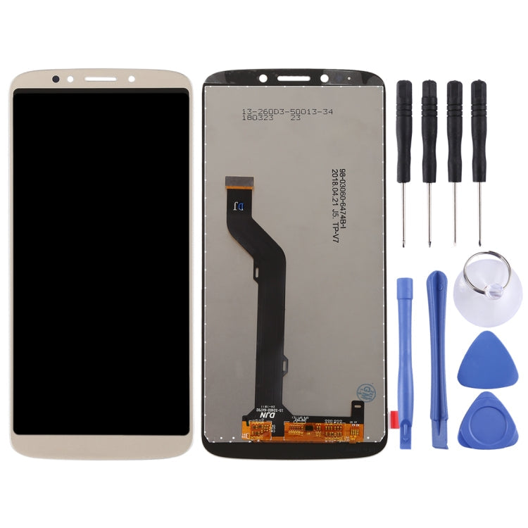 Full Assembly Gold LCD Screen and Digitizer for Motorola Moto E5 Plus
