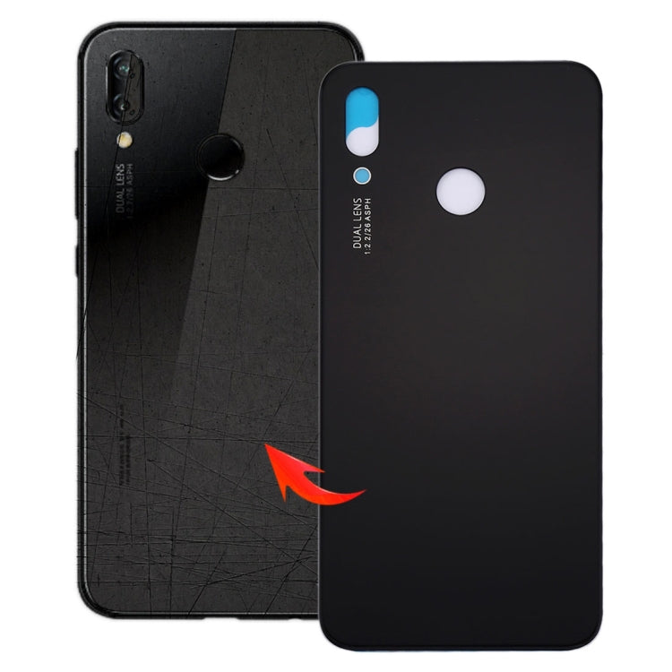 Black Replacement Back Cover for Huawei P20 Lite