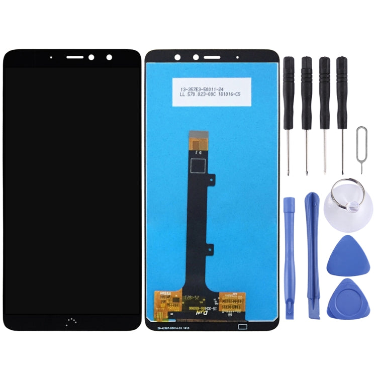 Original LCD Screen and Digitizer Full Assembly for BQ Aquaris X2 / X2 Pro in Black