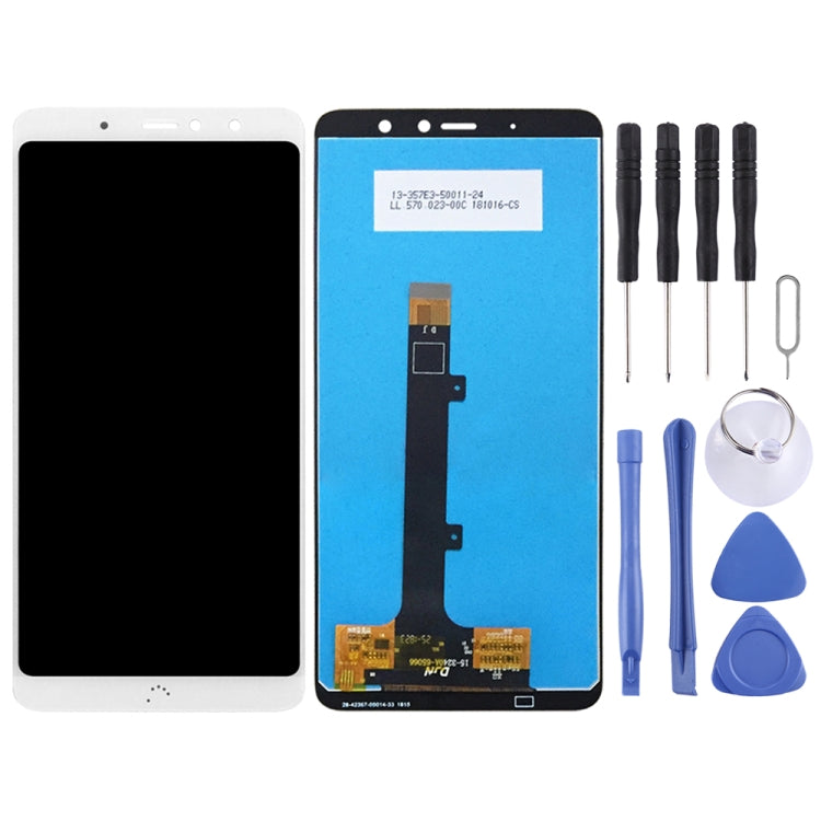LCD Screen and Digitizer Assembly for BQ Aquaris X2/X2 Pro (White)