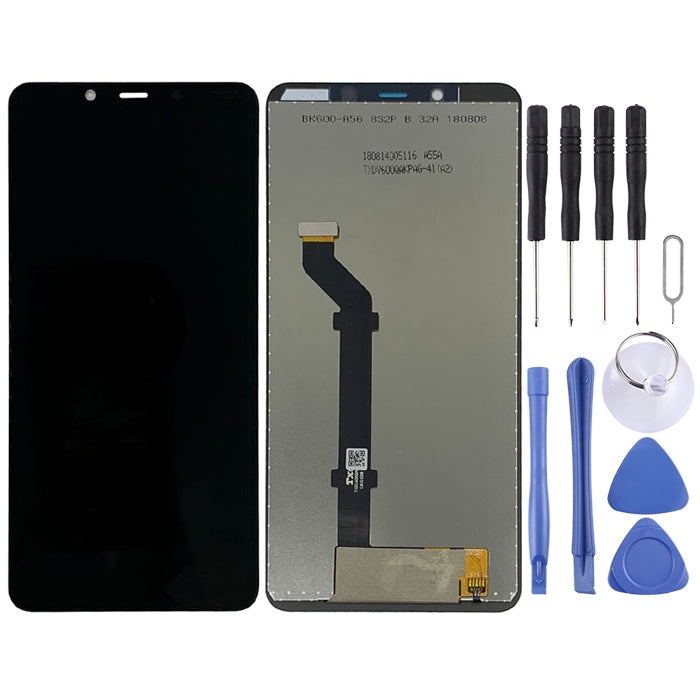 Replacement LCD Screen and Touch Screen Digitizer Assembly for Nokia 3.1 Plus (Black)