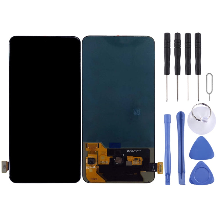 Full Assembly OLED Material LCD Screen and Digitizer for Vivo X27(Black)