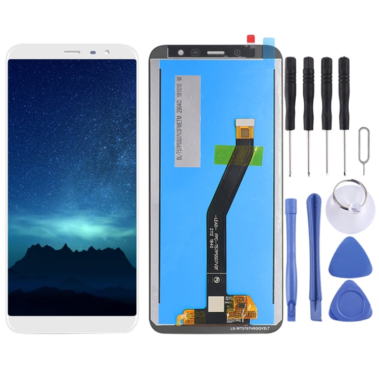 LCD Screen and Touch Panel Assembly for Meizu M6T M811Q in White