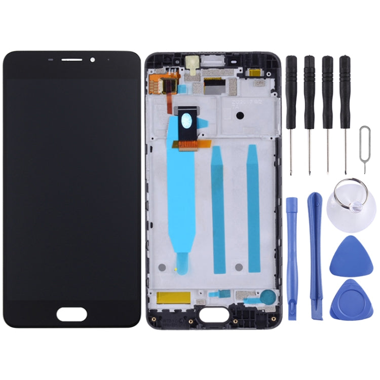 Full Assembly LCD Screen and Digitizer for Meizu M6 M711H M711Q(Black) with Frame