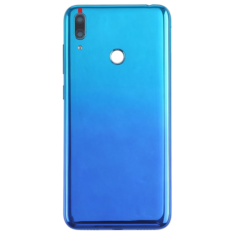 Battery Back Cover with Camera Lens & Side Keys for Huawei Y7 Prime (2019)(Blue)