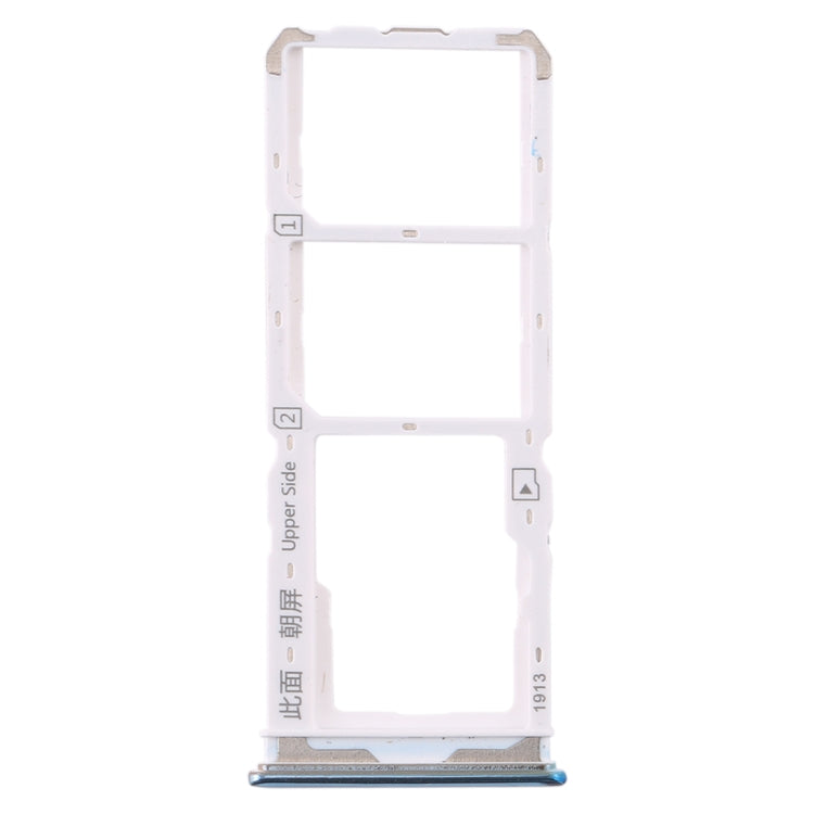 Vivo Y7s SIM Card Tray and Micro SD Card Tray Set (Green)