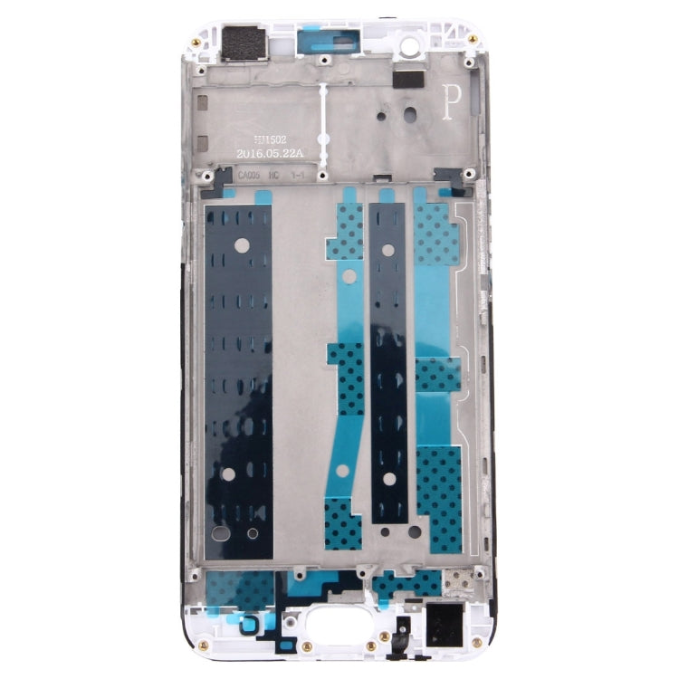 OPPO A59 / F1s White Front Housing LCD Frame Bezel Plate