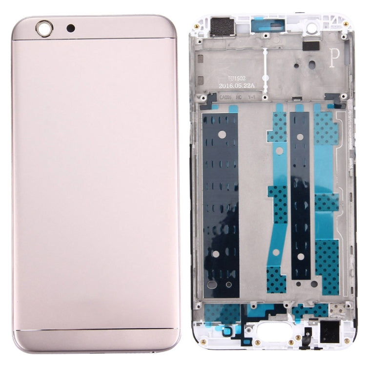 Battery Back Cover and Front Housing LCD Frame Bezel Plate for OPPO A59 / F1s