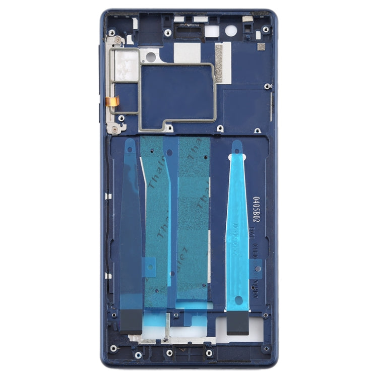 Front Housing LCD Frame Bezel Plate for Nokia 3 / TA-1020 TA-1028 TA-1032 TA-1038 (Blue) - Replacement Part for Enhanced Device Appearance