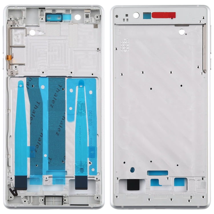 White Front Housing LCD Frame Bezel Plate for Nokia 3 - Replacement for TA-1020, TA-1028, TA-1032, TA-1038