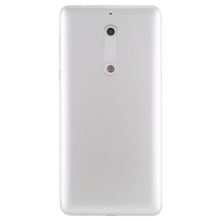 Nokia 5 White Battery Back Cover with Camera Lens & Side Keys