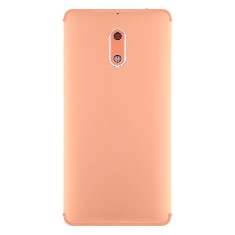 Gold Battery Back Cover with Camera Lens & Side Keys for Nokia 6 TA-1000 TA-1003 TA-1021 TA-1025 TA-1033 TA-1039