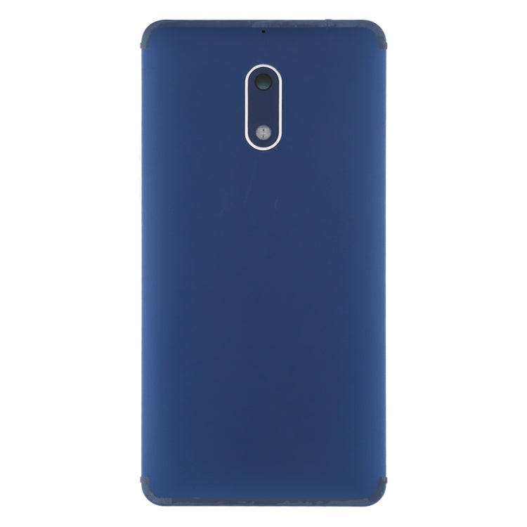 Nokia 6 Battery Back Cover with Camera Lens & Side Keys (Blue)