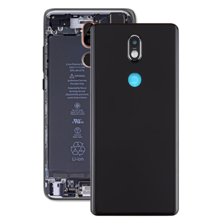 Battery Back Cover with Camera Lens for Nokia 7 TA-1041 in Black