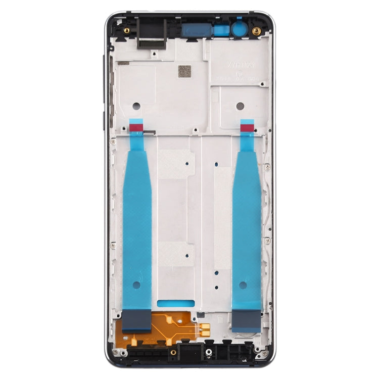 Front Housing LCD Frame Bezel Plate for Nokia 3.1 (Black)