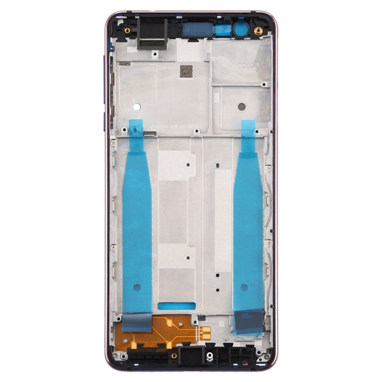 Front Housing LCD Frame Bezel Plate for Nokia 3.1 TA-1049 TA-1057 TA-1063 TA-1070 (Blue) - Replacement Frame for Nokia 3.1 TA-1049 TA-1057 TA-1063 TA-1070