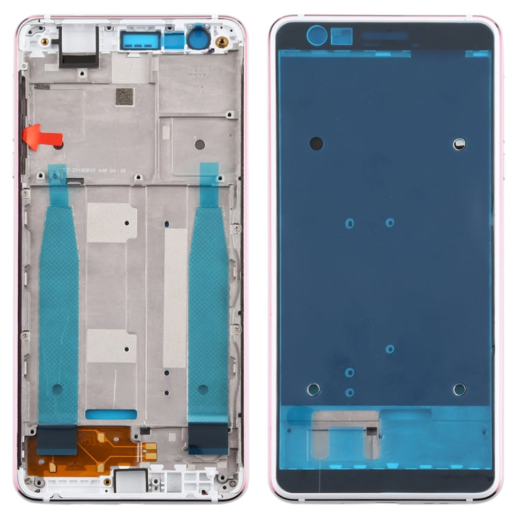 Front Housing LCD Frame Bezel Plate for Nokia 3.1 (White)