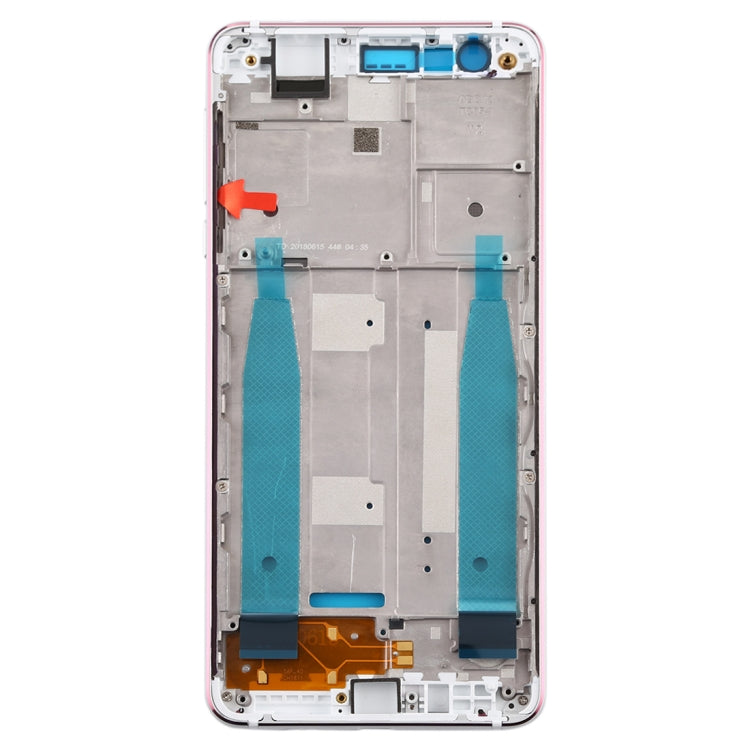 Front Housing LCD Frame Bezel Plate for Nokia 3.1 (White)