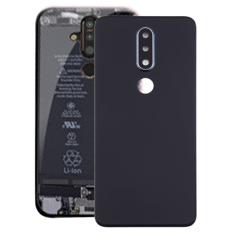 Blue Battery Back Cover with Camera Lens for Nokia X6 (2018) / 6.1 Plus TA-1099 TA-1103