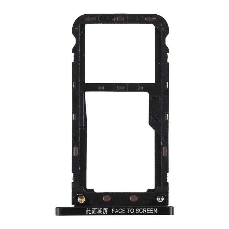 Black SIM Card Tray for Xiaomi Mi Max 3 - Replacement Option