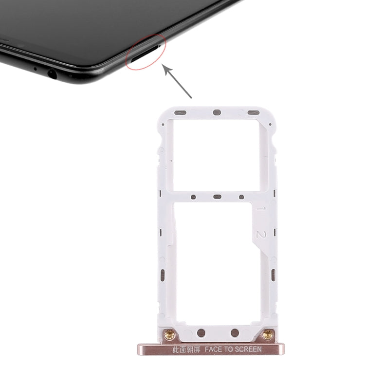 Gold SIM Card Tray for Xiaomi Mi Max 3