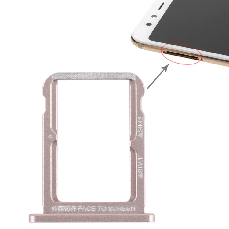 Xiaomi Mi 6X Gold Double SIM Card Tray