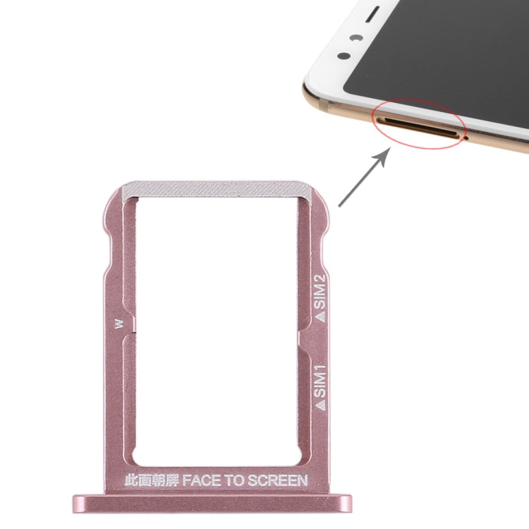 Rose Gold Double SIM Card Tray for Xiaomi Mi 6X