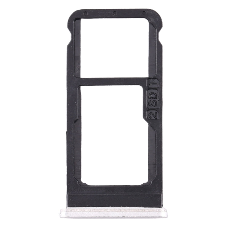 SIM Card Tray and Micro SD Card Tray Replacement for Nokia 6.1 / 6 (2018) - White