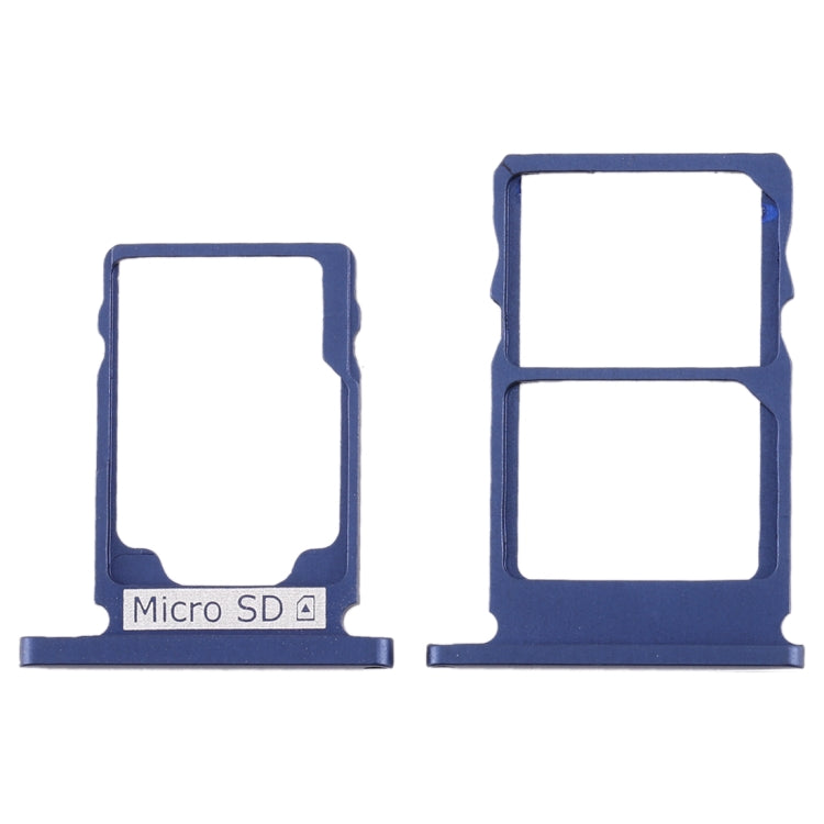 SIM Card Tray Set for Nokia 5.1 TA-1075 (Blue)