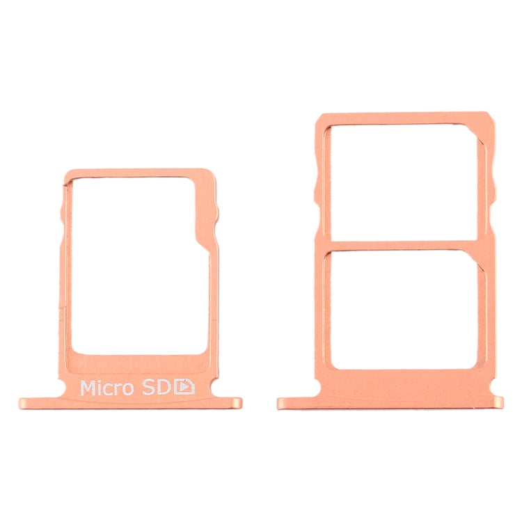 Nokia 5 SIM Card Tray + Micro SD Card Tray Replacement - Orange