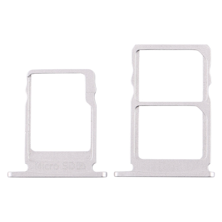 Nokia 5 SIM Card Tray and Micro SD Card Tray Set (White)