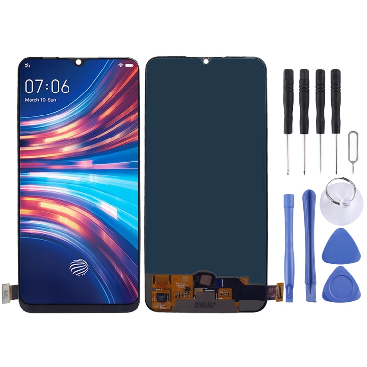 Replacement LCD Screen and Touch Screen Digitizer Assembly for Vivo Y7s / Z5 V1921A V1921T (China) / S1 V1907 (Asia) / V17 Neo (Black)