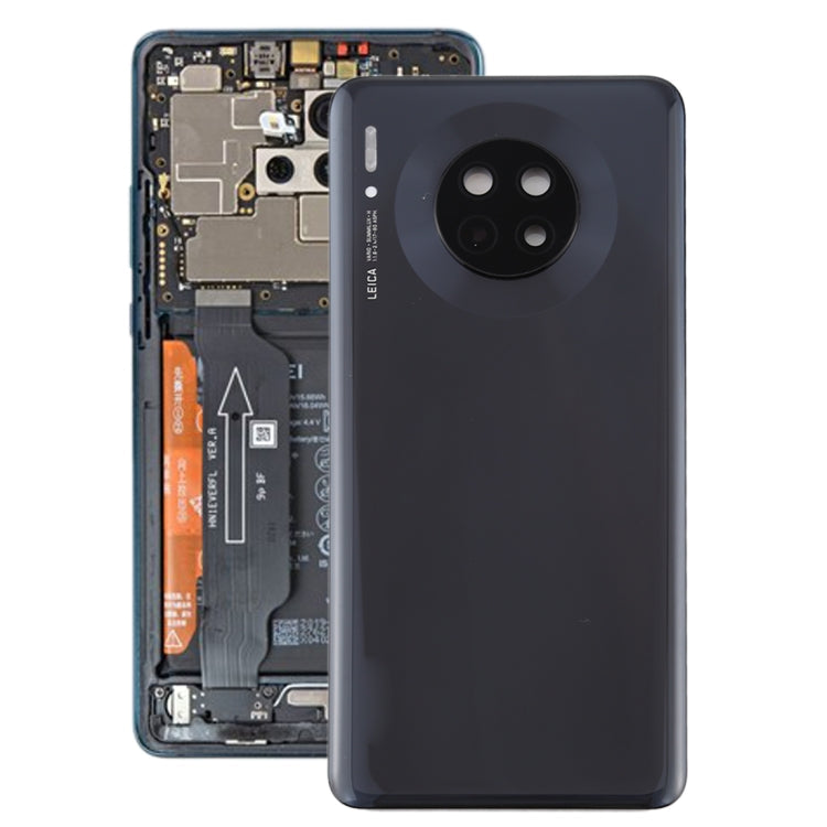 Battery Back Cover with Built-In Camera Lens for Huawei Mate 30 in Black