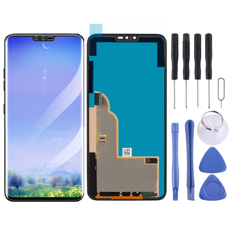 LG V40 ThinQ Black LCD Display and Touch Screen Assembly