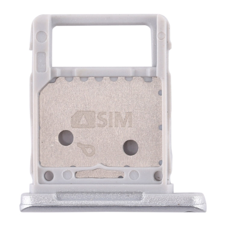 SIM Card + Micro SD Card Tray for Galaxy TabPro S2 W727(Silver)
