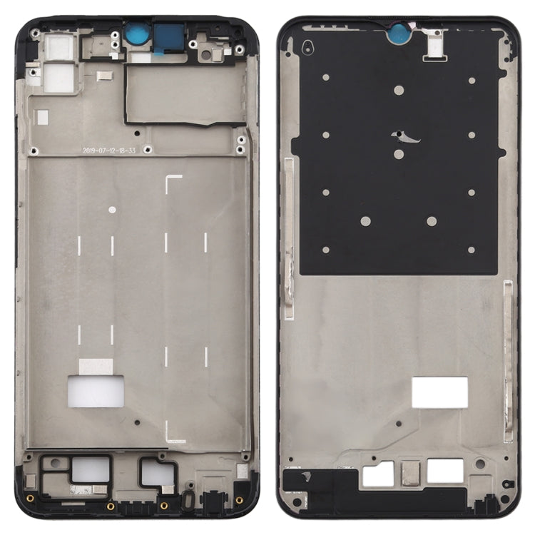 Front Housing LCD Frame Bezel Plate for Vivo Y3 in Black