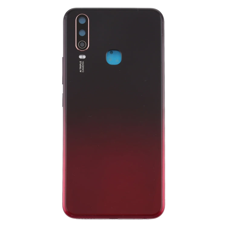Battery Back Cover with Integrated Camera Lens for Vivo Y3 (Red)