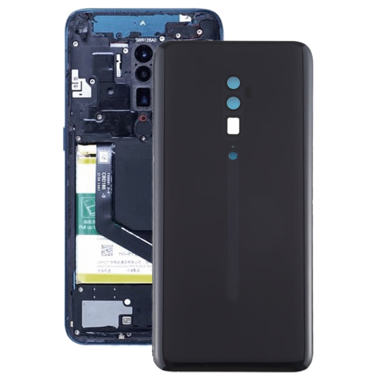 Replacement Black Battery Back Cover for OPPO Reno 10x zoom