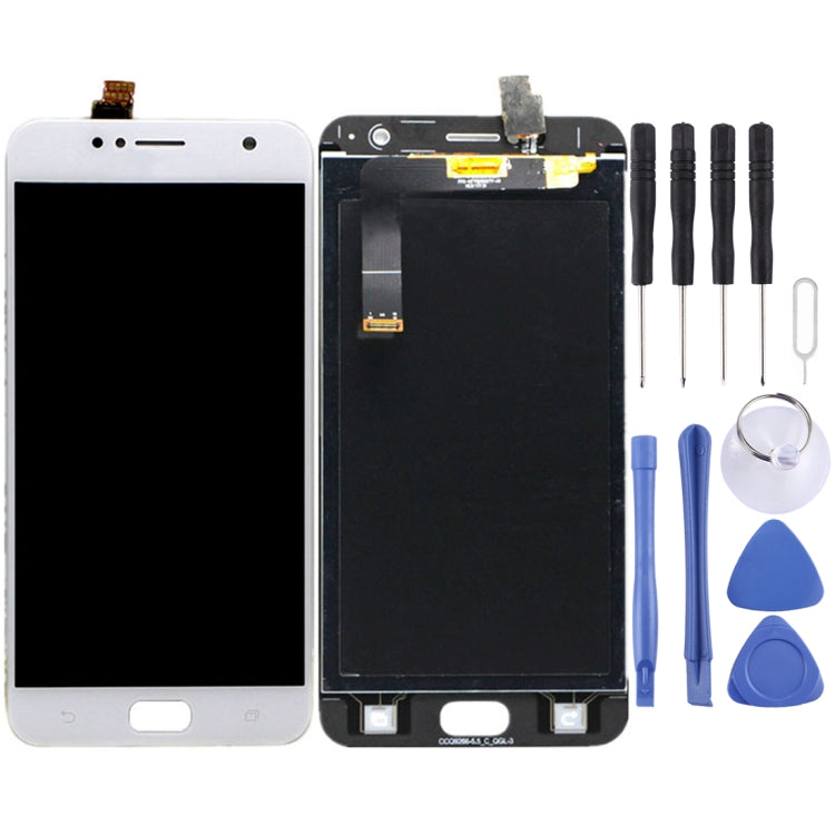 LCD Screen and Digitizer Full Assembly for Asus ZenFone 4 Selfie / ZD553KL (White)